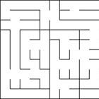 A maze created using subdivision.